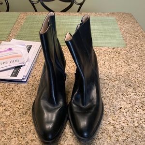 Cute boots , made in Brazil leather upper size 10m